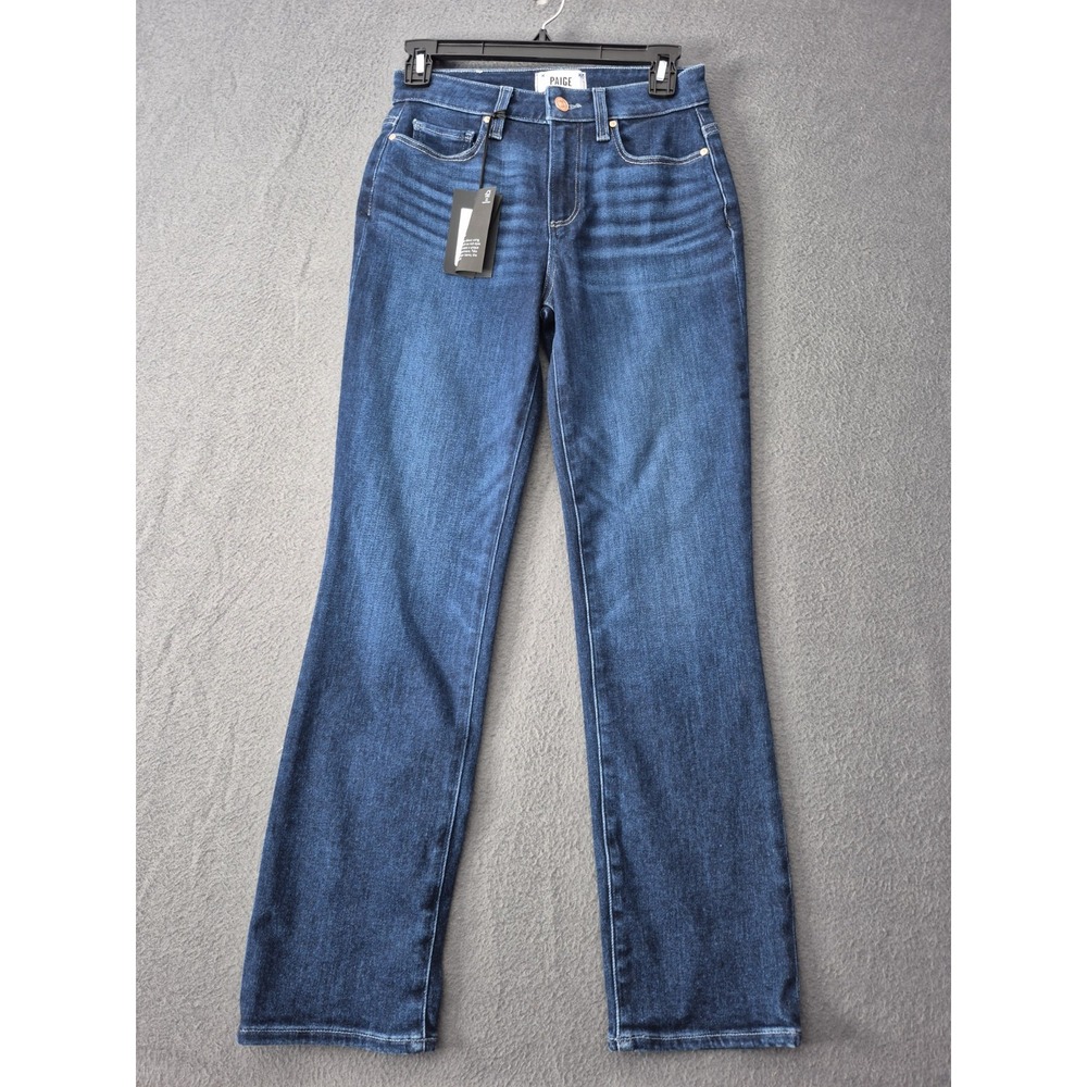 NWT Paige Cindy High Rise Straight Ankle Vintage Inspired Stretch Jeans Size 26